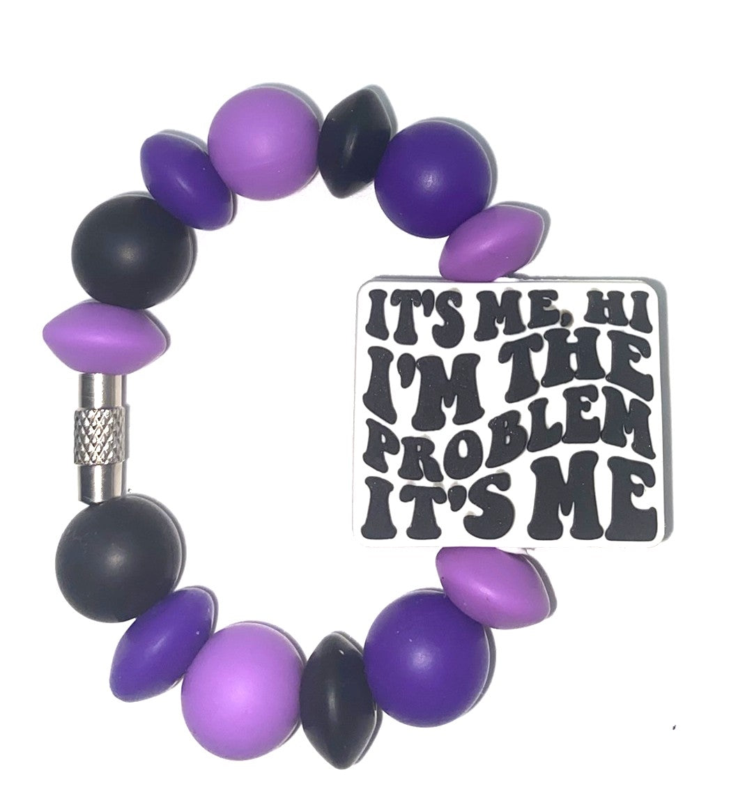 It's Me Hi I'm The Problem It's Me Swift Singer Stanley Tumbler Cup Handle Charm