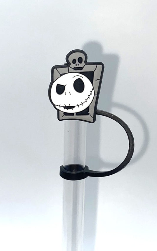 Jack Skellie Head In Frame Straw Topper