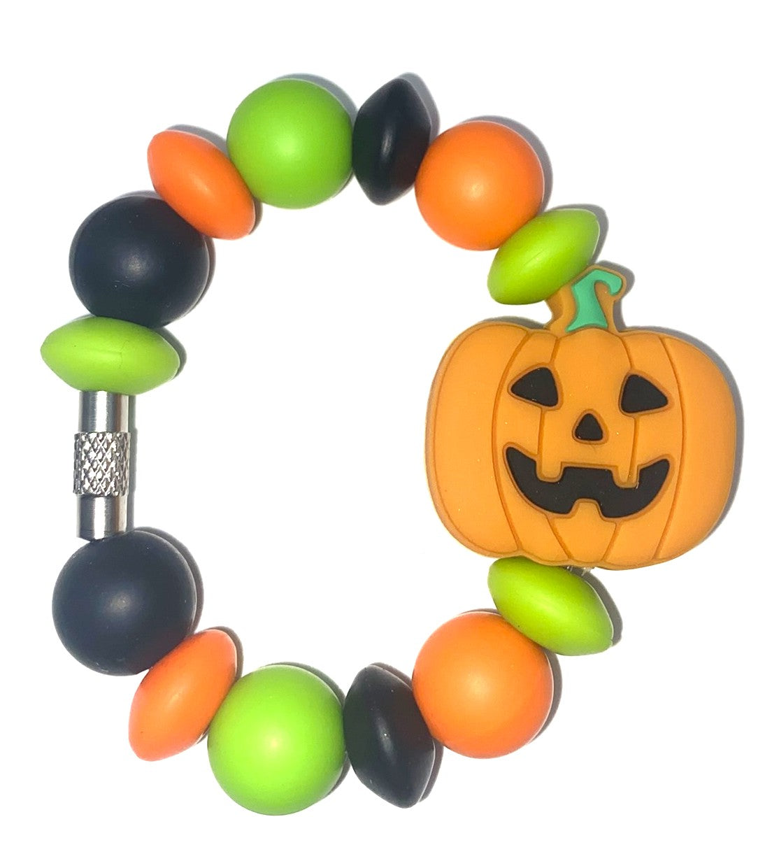 Jack O Lantern Pumpkin Halloween Stanley Tumbler Cup Handle Charm