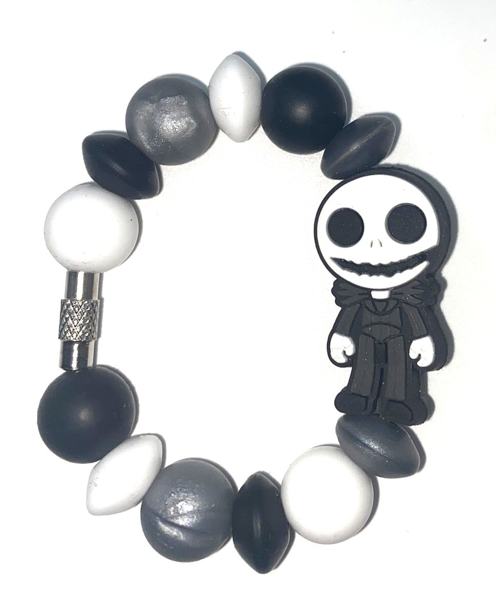 Jack Skelllie Full Body Nightmare Christmas Halloween Stanley Tumbler Cup Handle Charm