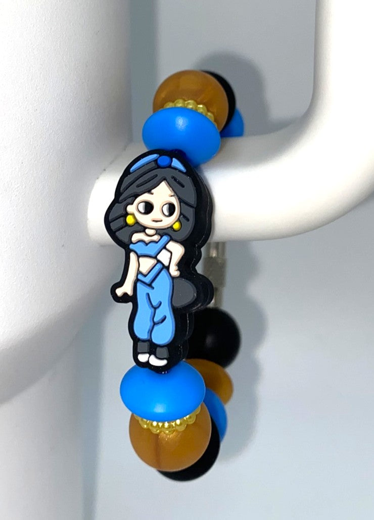 Arabian Princess Full Body Stanley Tumbler Cup Handle Charm