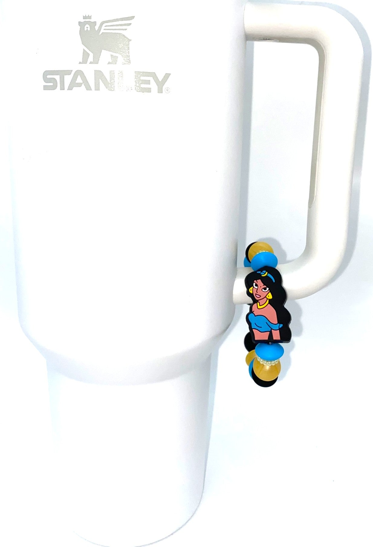 Arabian Princess Upper Body Stanley Tumbler Cup Handle Charm