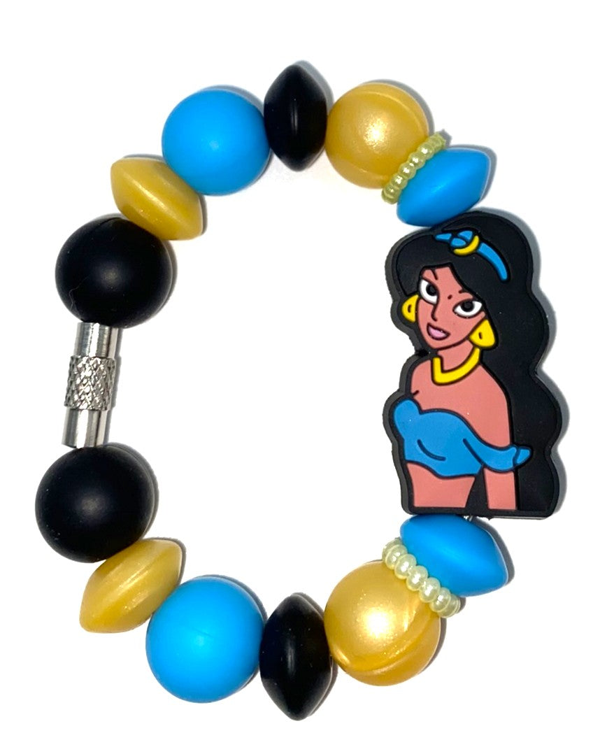 Arabian Princess Upper Body Stanley Tumbler Cup Handle Charm