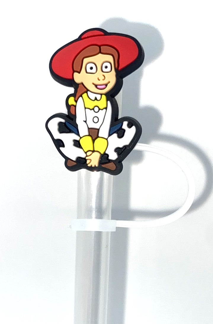 Toy Cowgirl Toy Movie Straw Topper