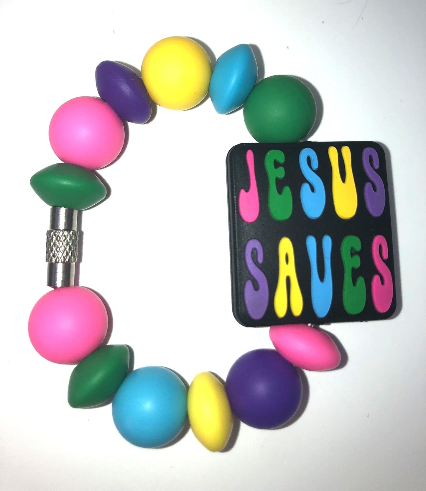 Jesus Saves Stanley Tumbler Cup Handle Charm