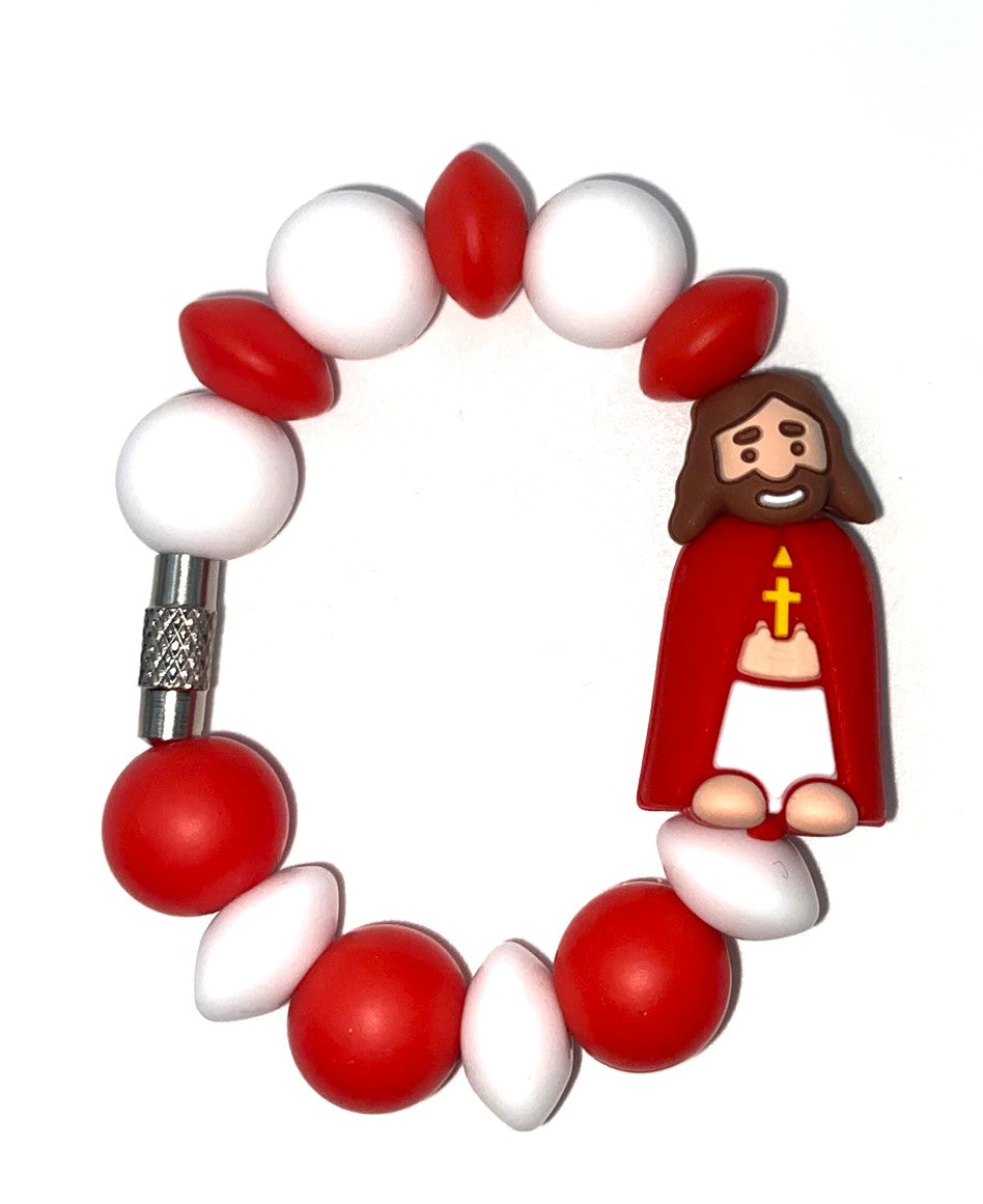 Jesus 3D Stanley Tumbler Cup Handle Charm