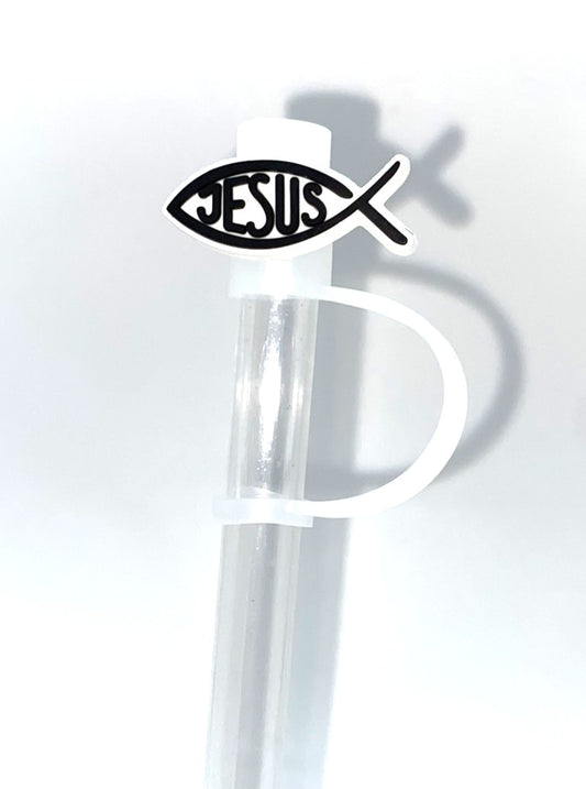 Jesus Fish Straw Topper