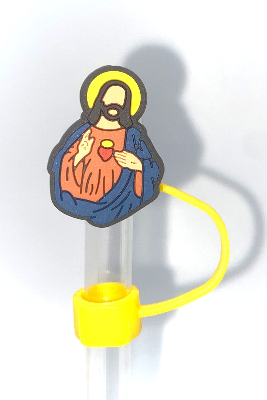 Jesus Halo Glow Straw Topper