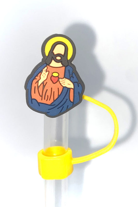 Jesus Halo Glow Straw Topper