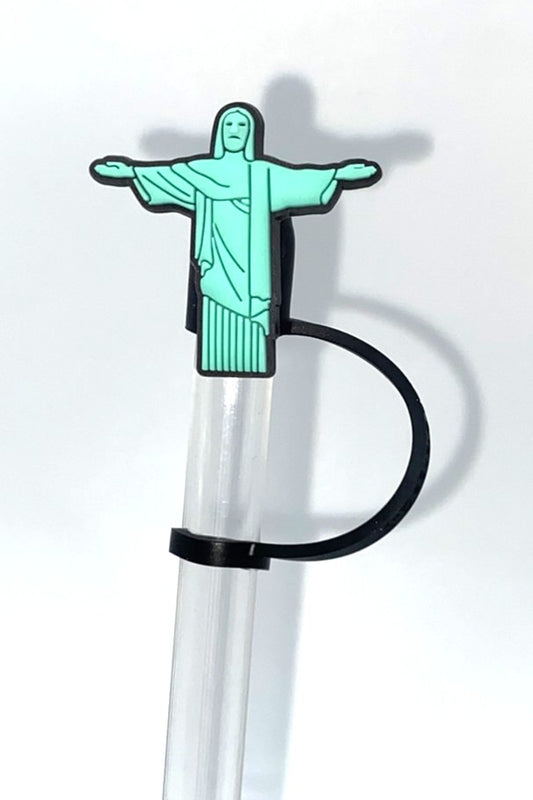 Jesus Statue Straw Topper