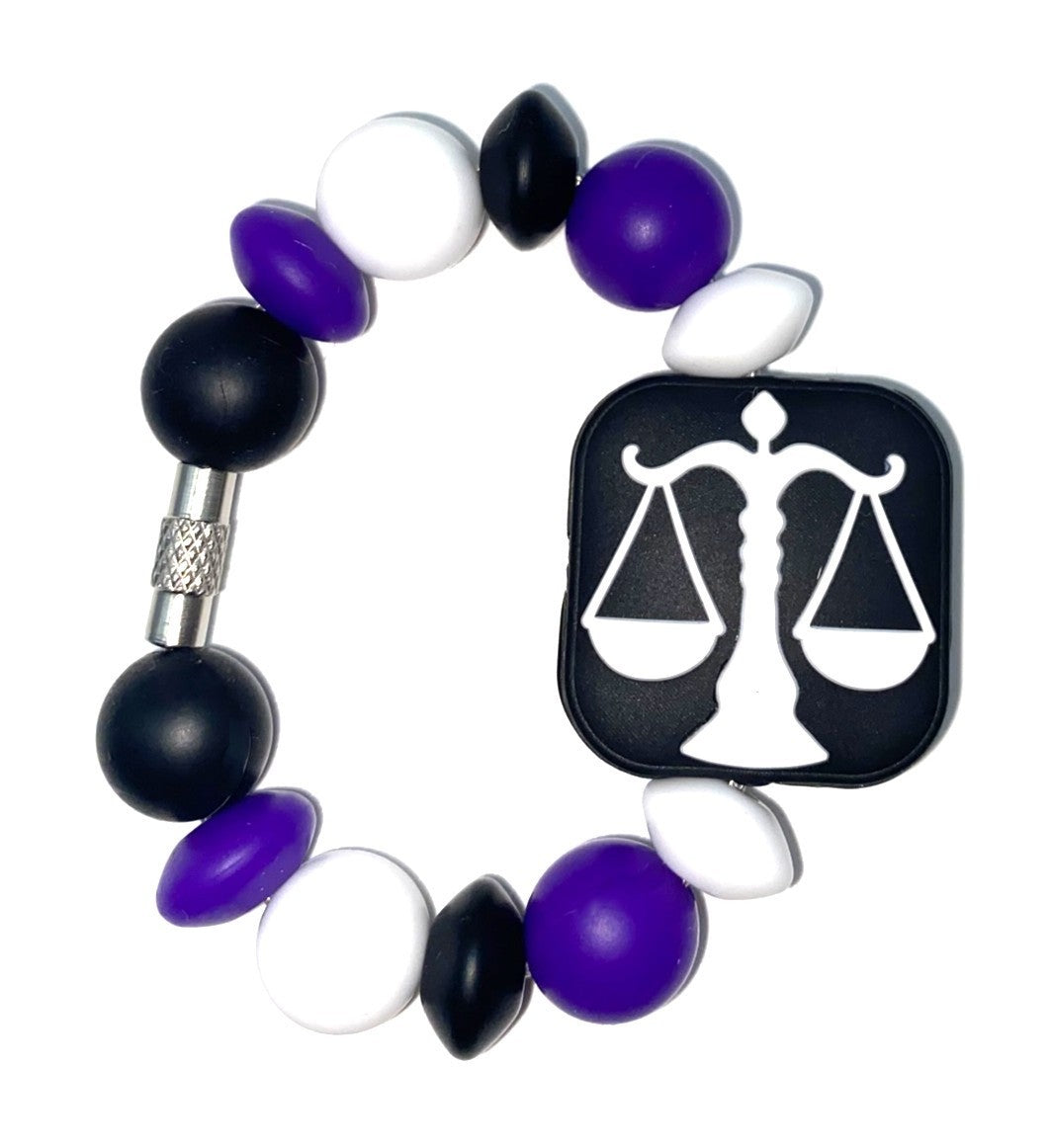 Justice Scales Stanley Tumbler Cup Handle Charm