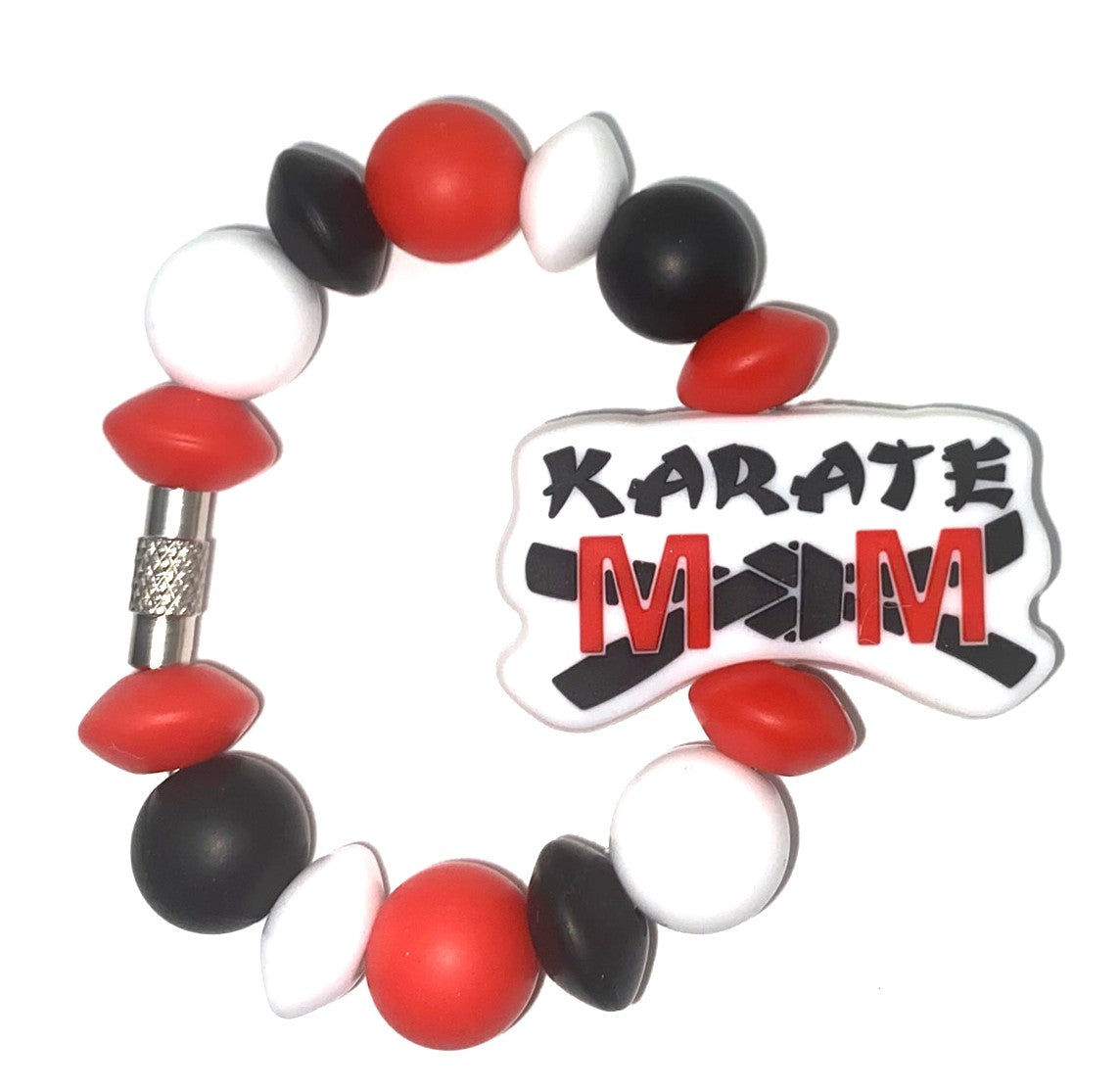 Karate Mom Stanley Tumbler Cup Handle Charm