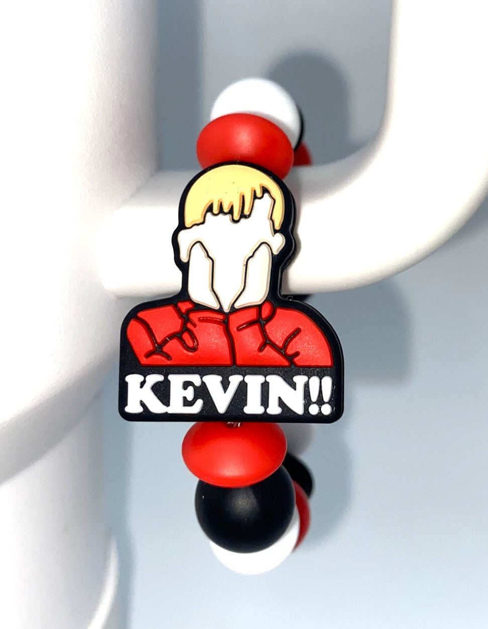 Kevin!! Home Alone Christmas Stanley Tumbler Cup Handle Charm