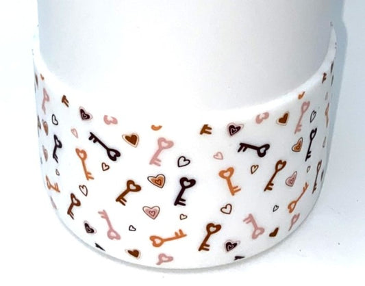 Keys To My Heart Stanley Tumbler Boot Sleeve #202