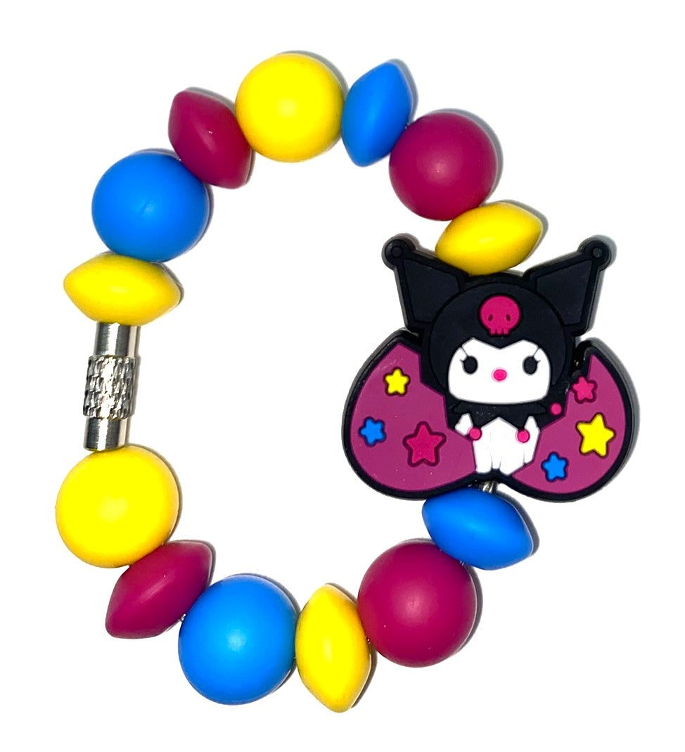 Cute Kitty Jester White Rabbit In Broken Egg Stanley Cup Tumbler Handle Charm