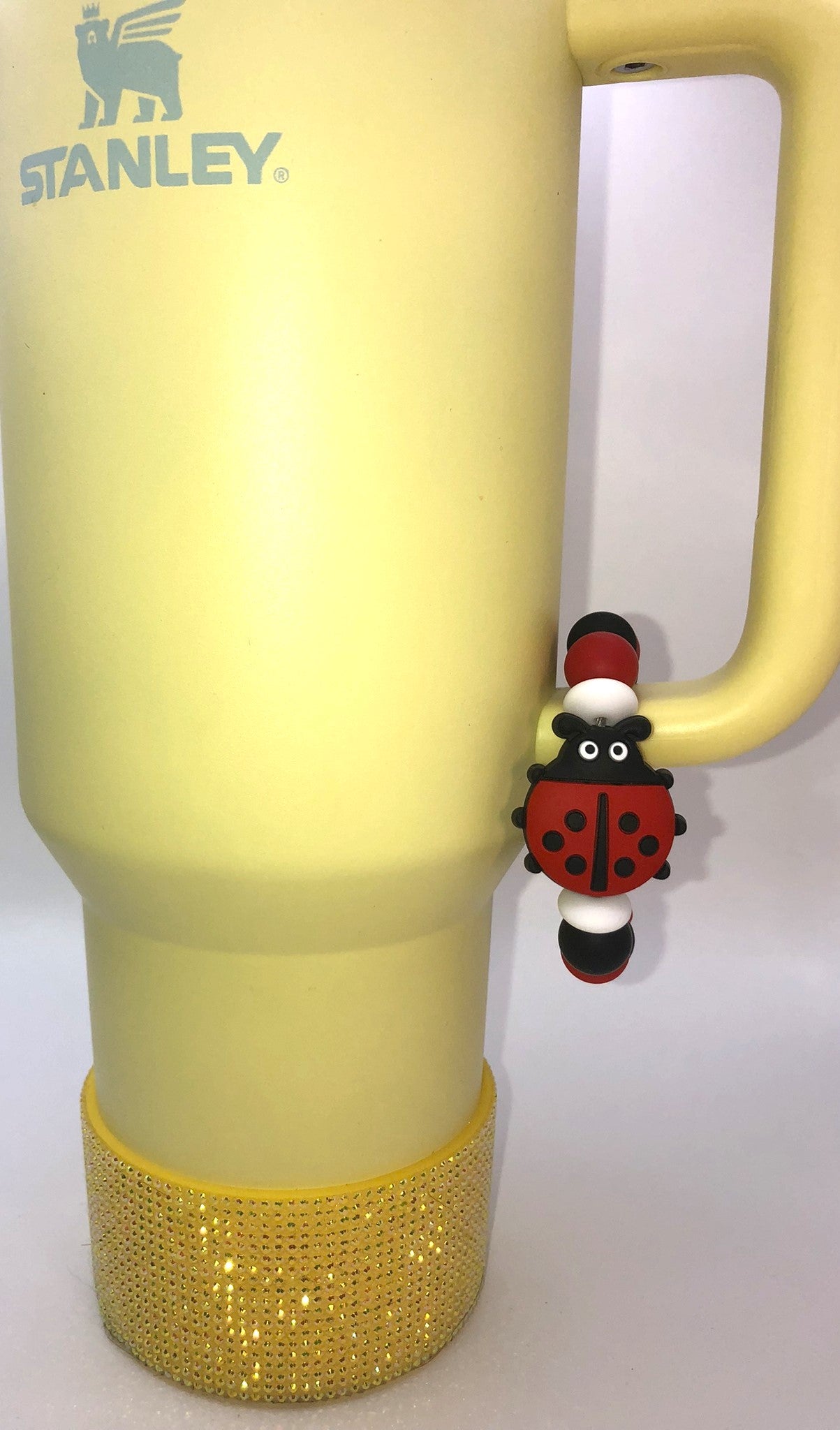 Lucky Ladybug Stanley Tumbler Cup Handle Charm