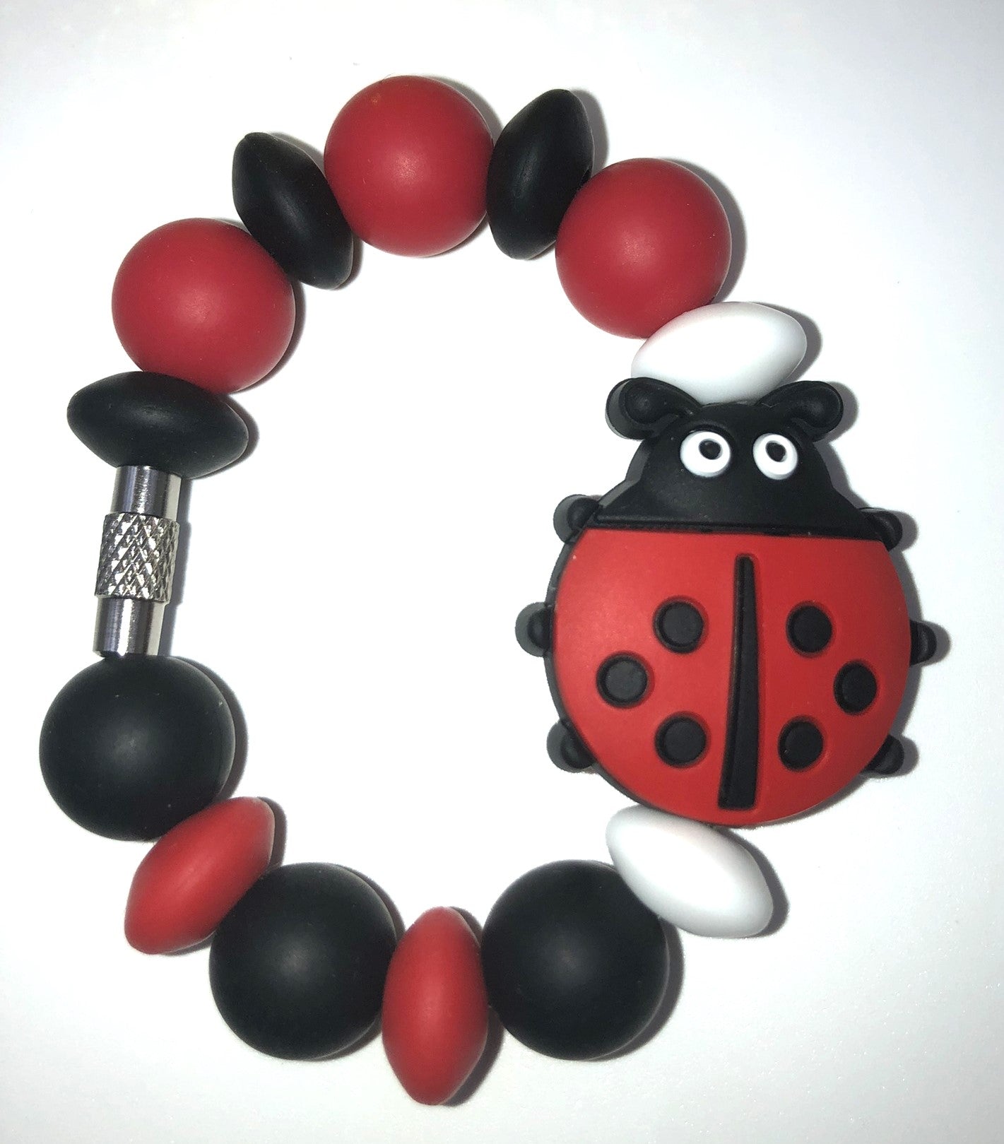 Lucky Ladybug Stanley Tumbler Cup Handle Charm