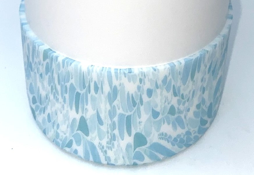 Leafy Blue Stanley Tumbler Boot Sleeve #64