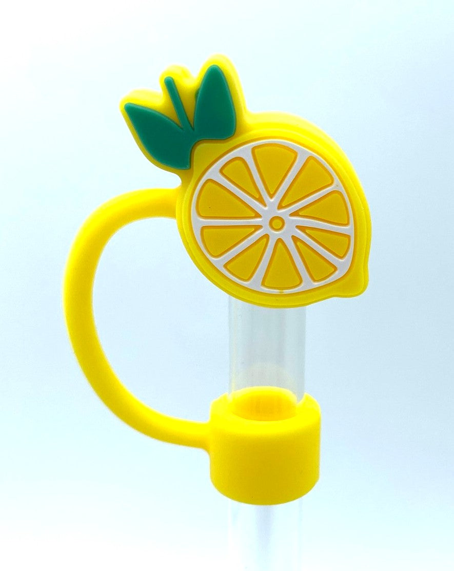 Lemon Slice 3D Straw Topper