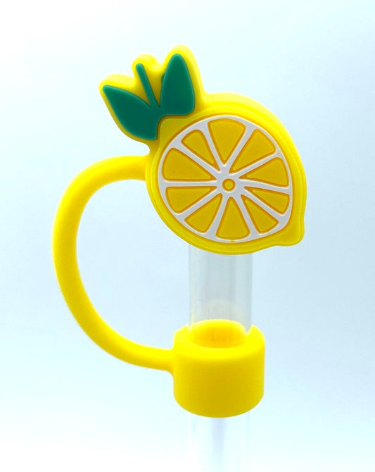 Lemon Slice 3D Straw Topper