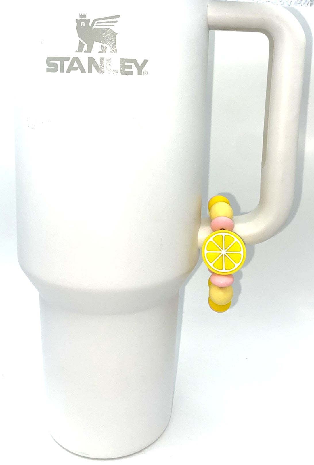 Lemon Slice for Pink Lemonade Stanley Tumbler Cup Handle Charm