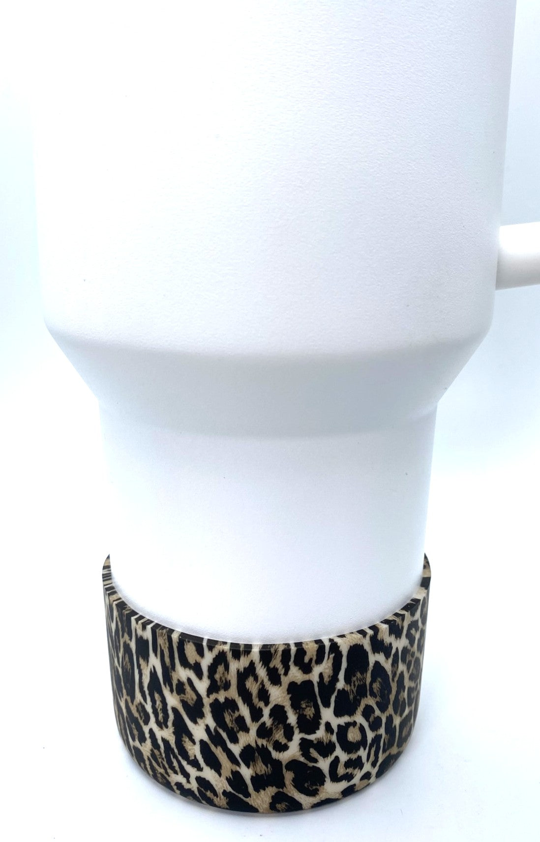 Brown Leopard Print Tumbler Boot Sleeve #170