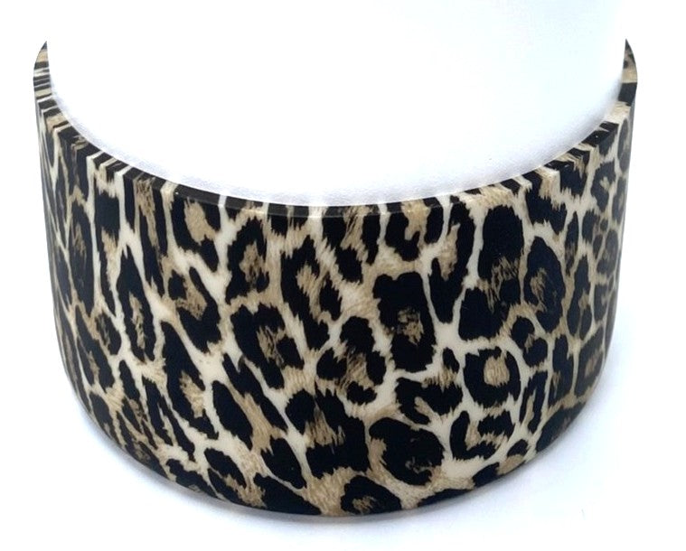 Brown Leopard Print Tumbler Boot Sleeve #170