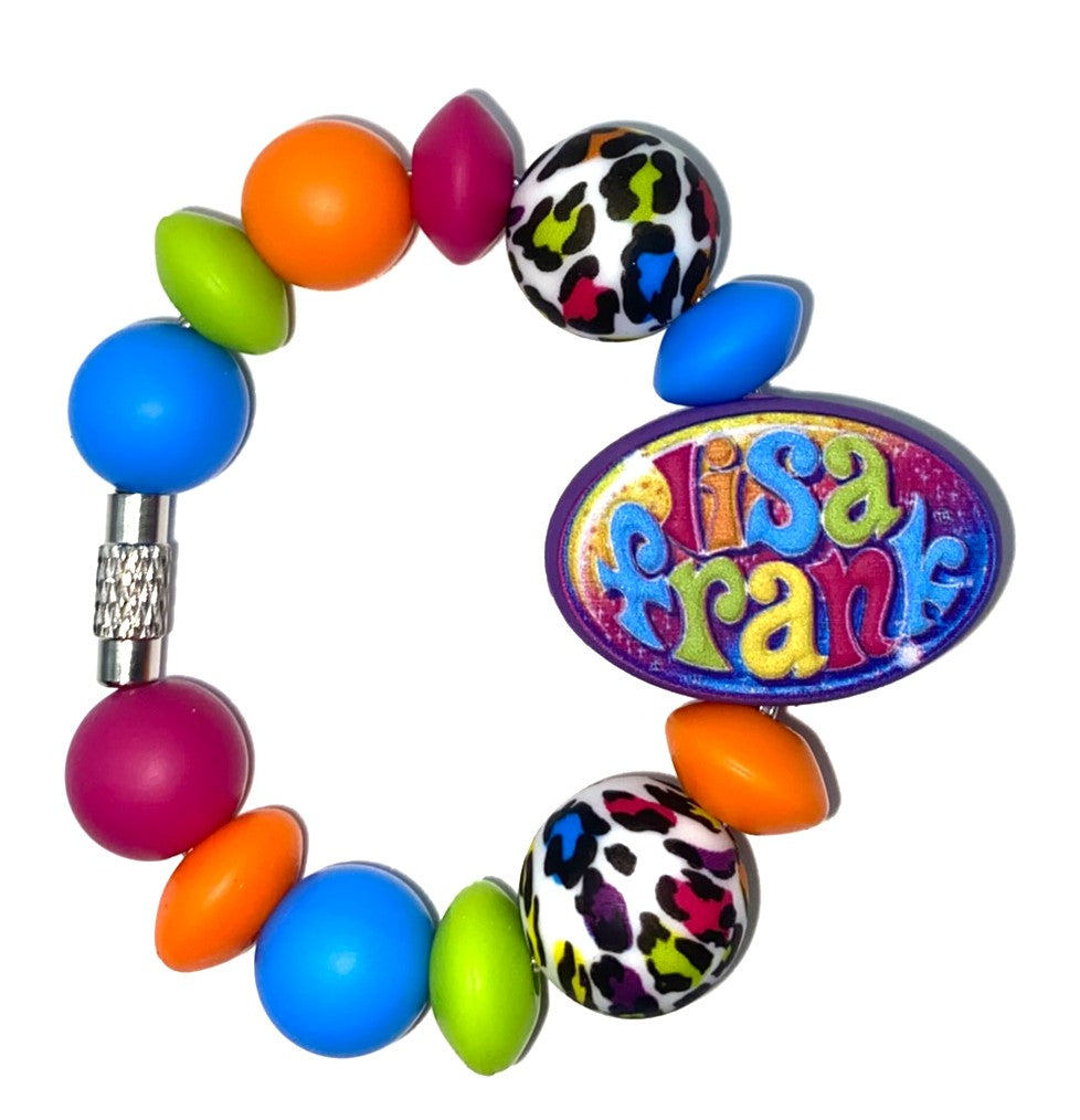 Lisa Frank LF Colorful Stanley Tumbler Cup Handle Charm