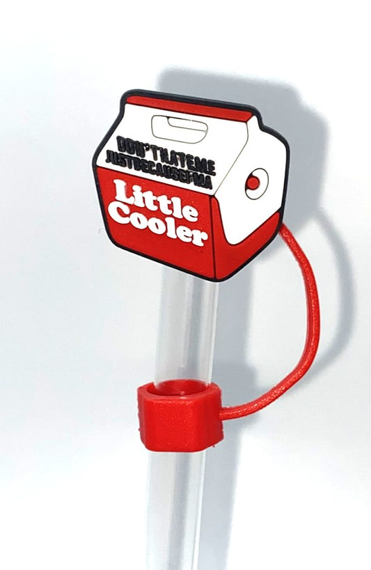 Little Cooler funny Straw Topper