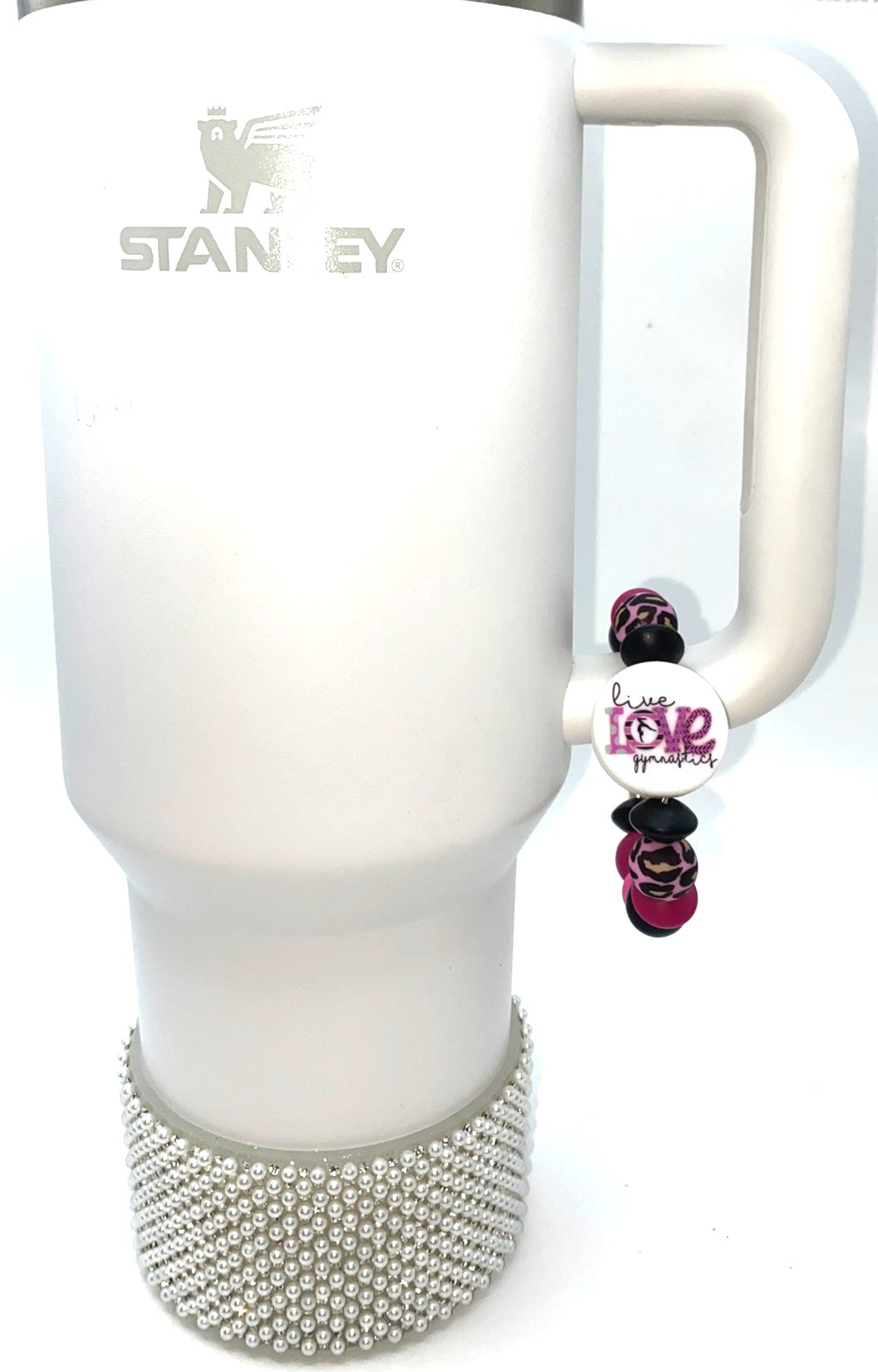 Live Love Gymnastics Stanley Tumbler Cup Handle Charm