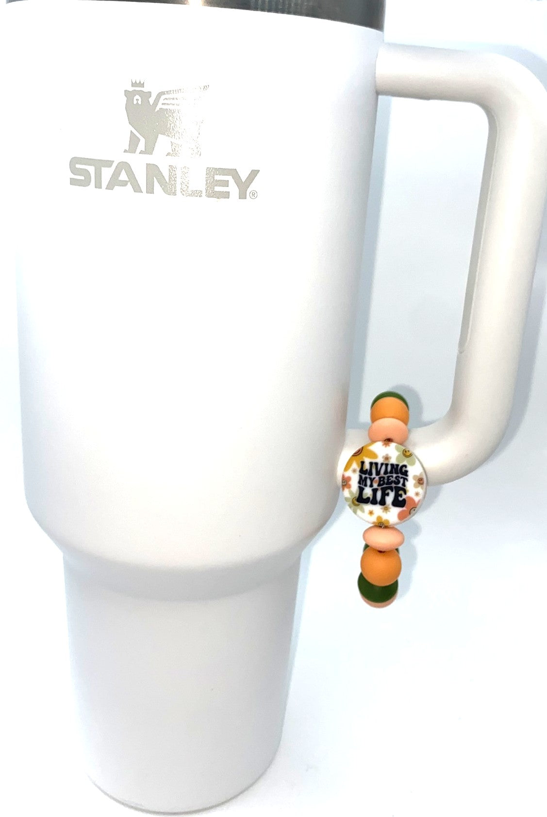 Living My Best Life Stanley Tumbler Cup Handle Charm