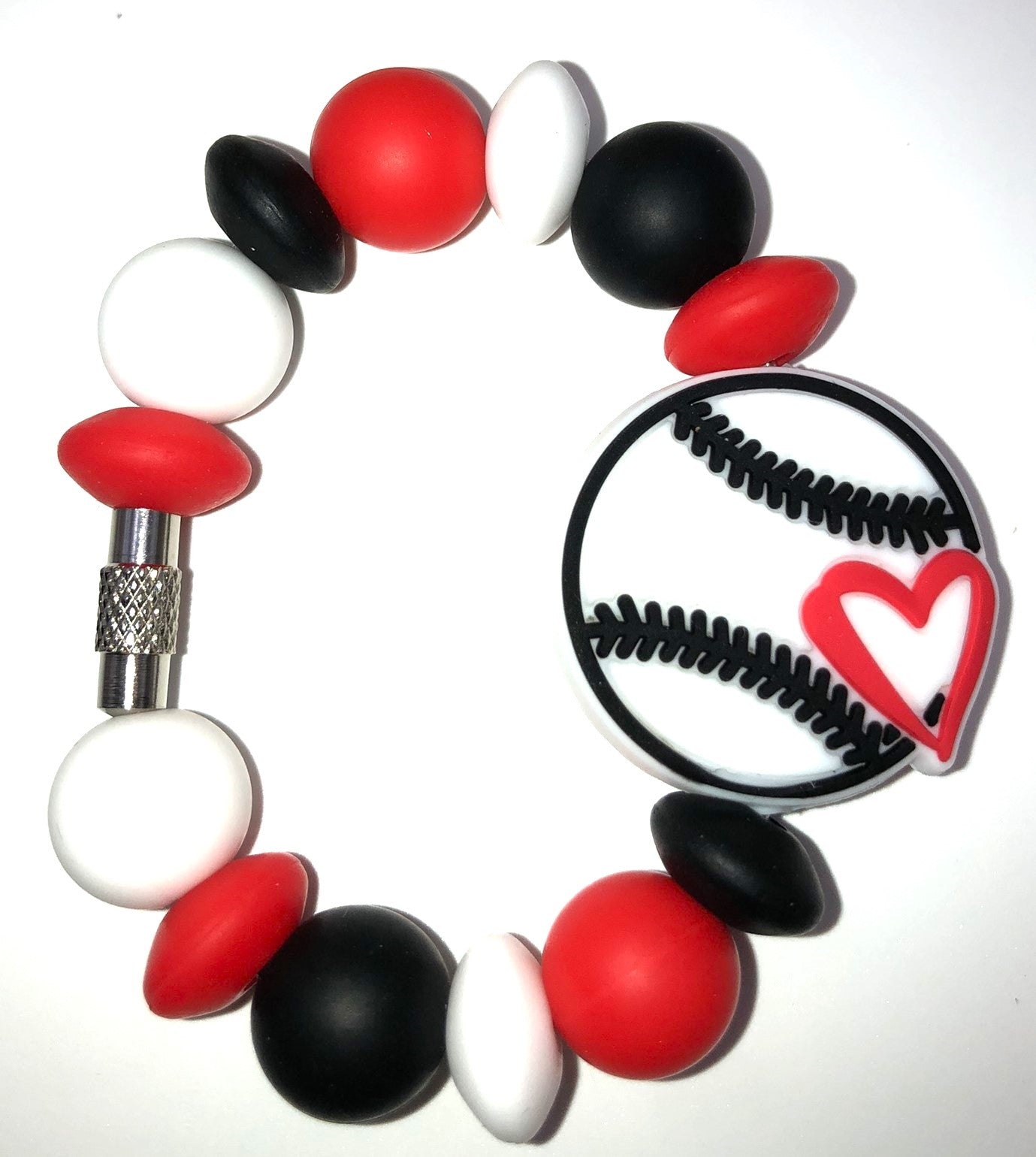 Love Baseball Stanley Tumbler Cup Handle Charm