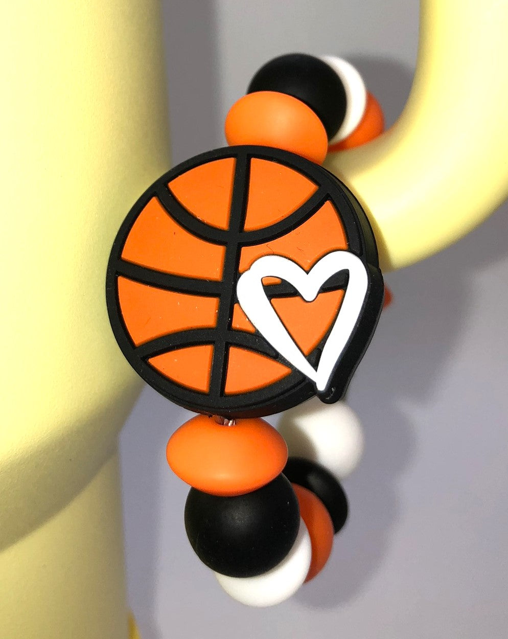 Love Basketball Stanley Tumbler Cup Handle Charm