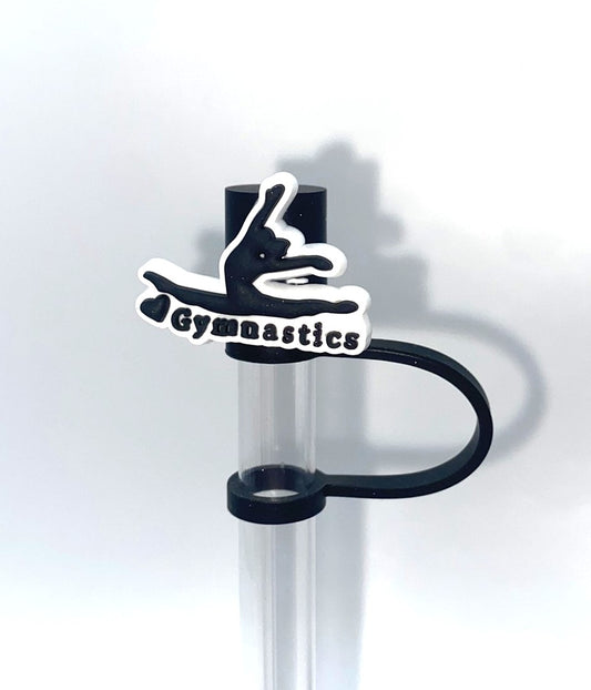 Love Gymnastics Straw Topper