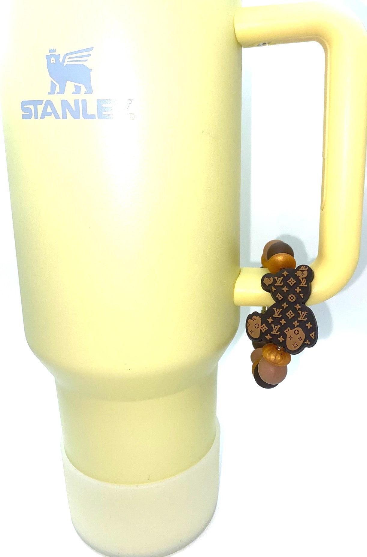 Brown Bear LV Designer Stanley Tumbler Cup Handle Charm