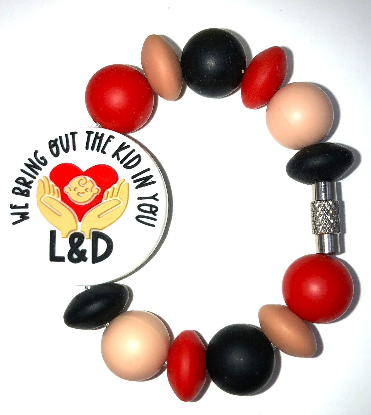 L&D We Bring Out The Kid In You Stanley Tumbler Cup Handle Charm