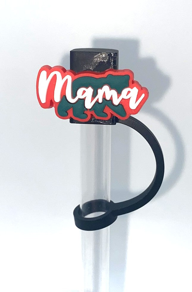 Mama Bear Straw Topper
