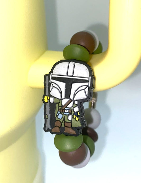 Bounty Hunter Space Wars Stanley Tumbler Cup Handle Charm