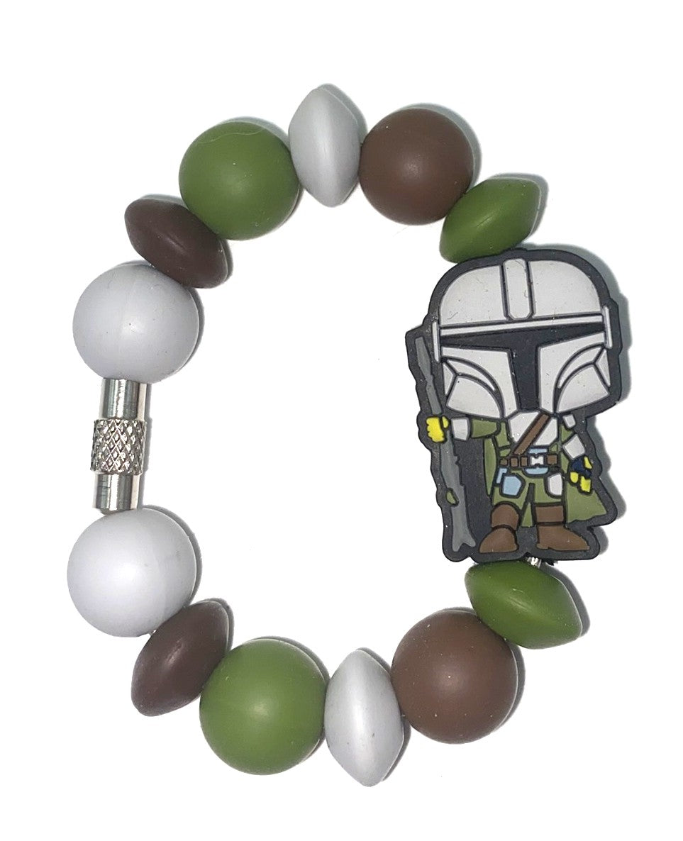 Bounty Hunter Space Wars Stanley Tumbler Cup Handle Charm