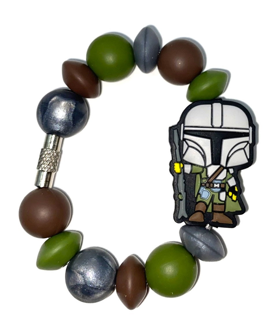 Bounty Hunter Space Wars Stanley Tumbler Cup Handle Charm