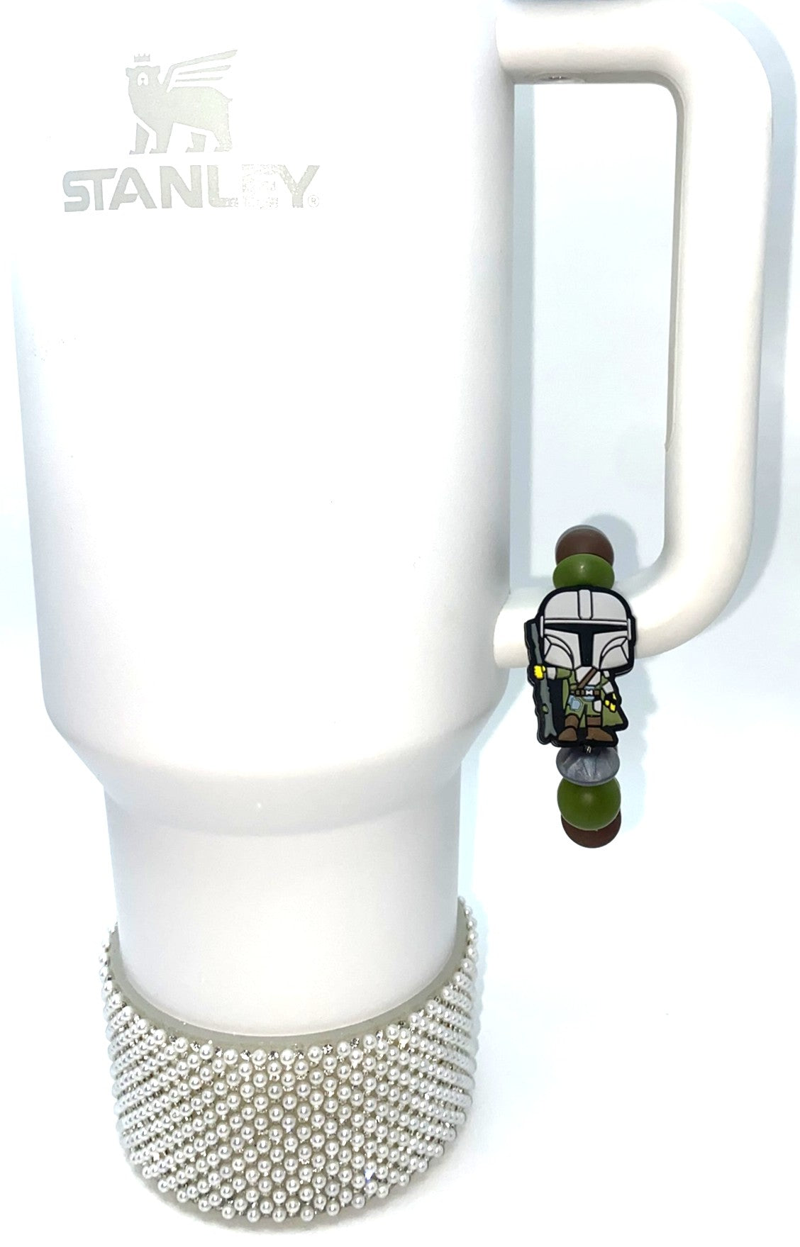 Bounty Hunter Space Wars Stanley Tumbler Cup Handle Charm