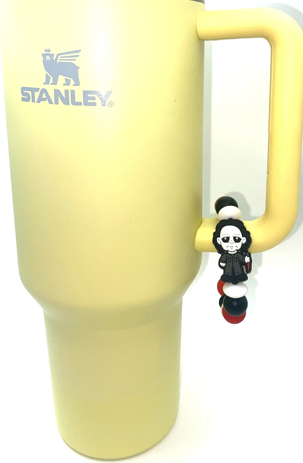 Michael Myers Halloween Horror Villain Stanley Tumbler Cup Handle Charm