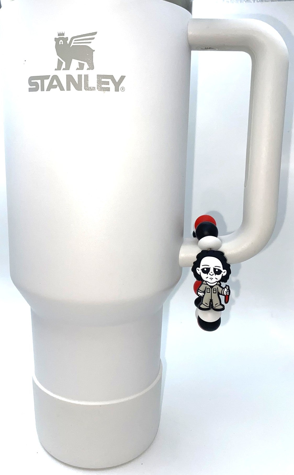 Michael Myers Halloween Horror Villain Stanley Tumbler Cup Handle Charm