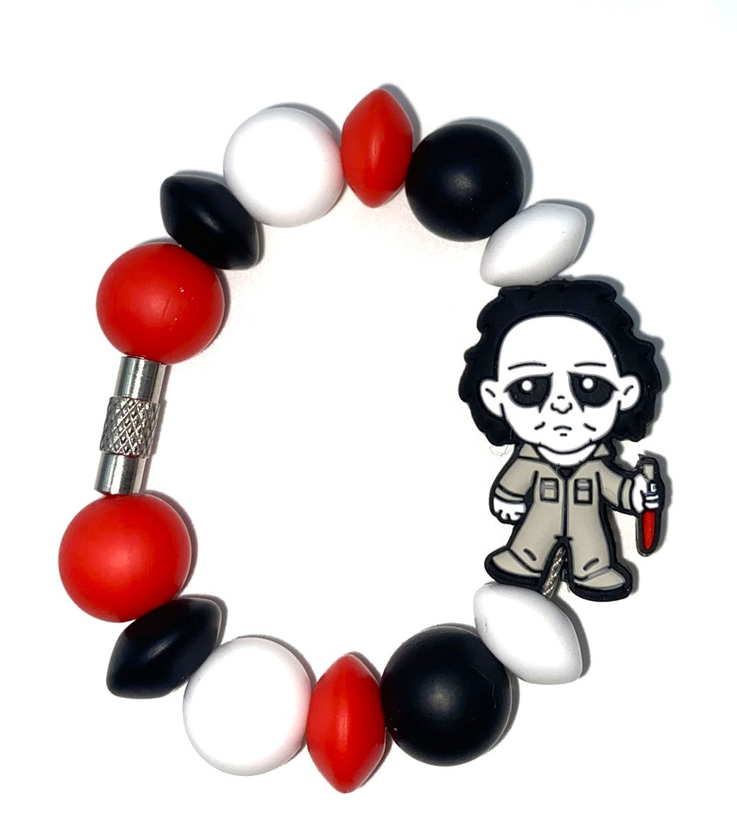 Michael Myers Halloween Horror Villain Stanley Tumbler Cup Handle Charm