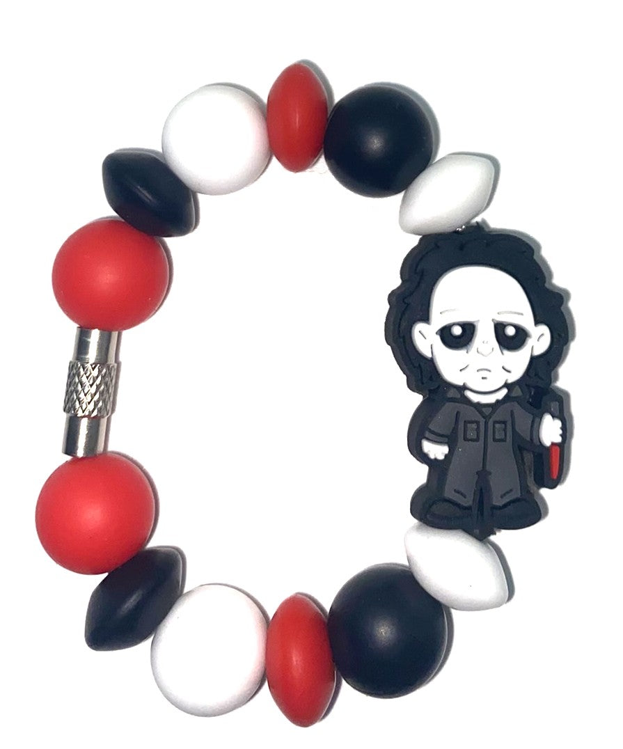 Michael Myers Halloween Horror Villain Stanley Tumbler Cup Handle Charm