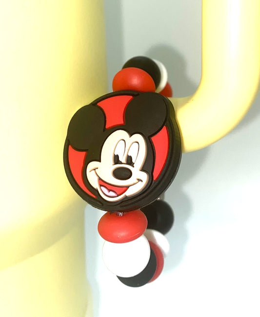 Magical Mouse Face Boy Round Stanley Tumbler Cup Handle Charm