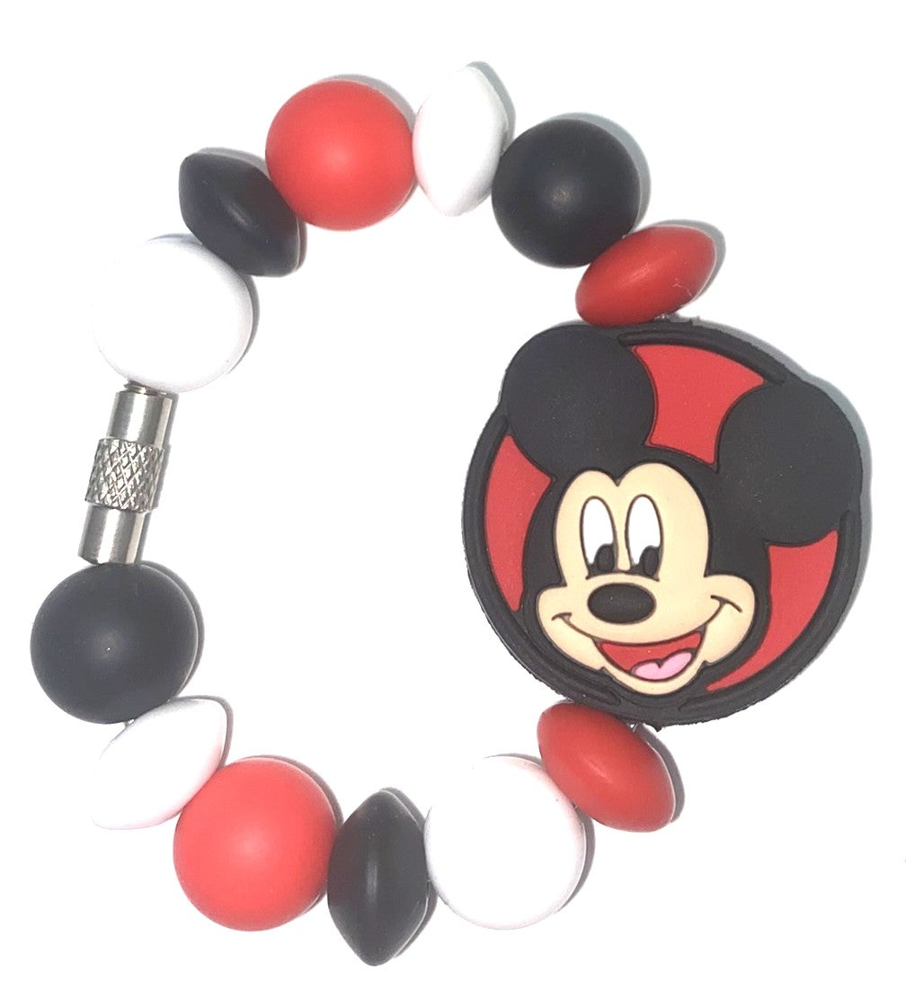 Magical Mouse Face Boy Round Stanley Tumbler Cup Handle Charm