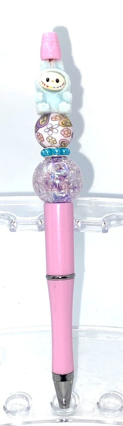 Mint Elvish Furry Forest Monster Bubu Beaded Pen