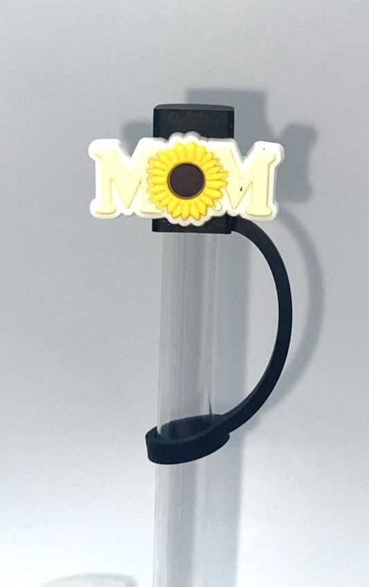 Mom Sunflower Straw Topper