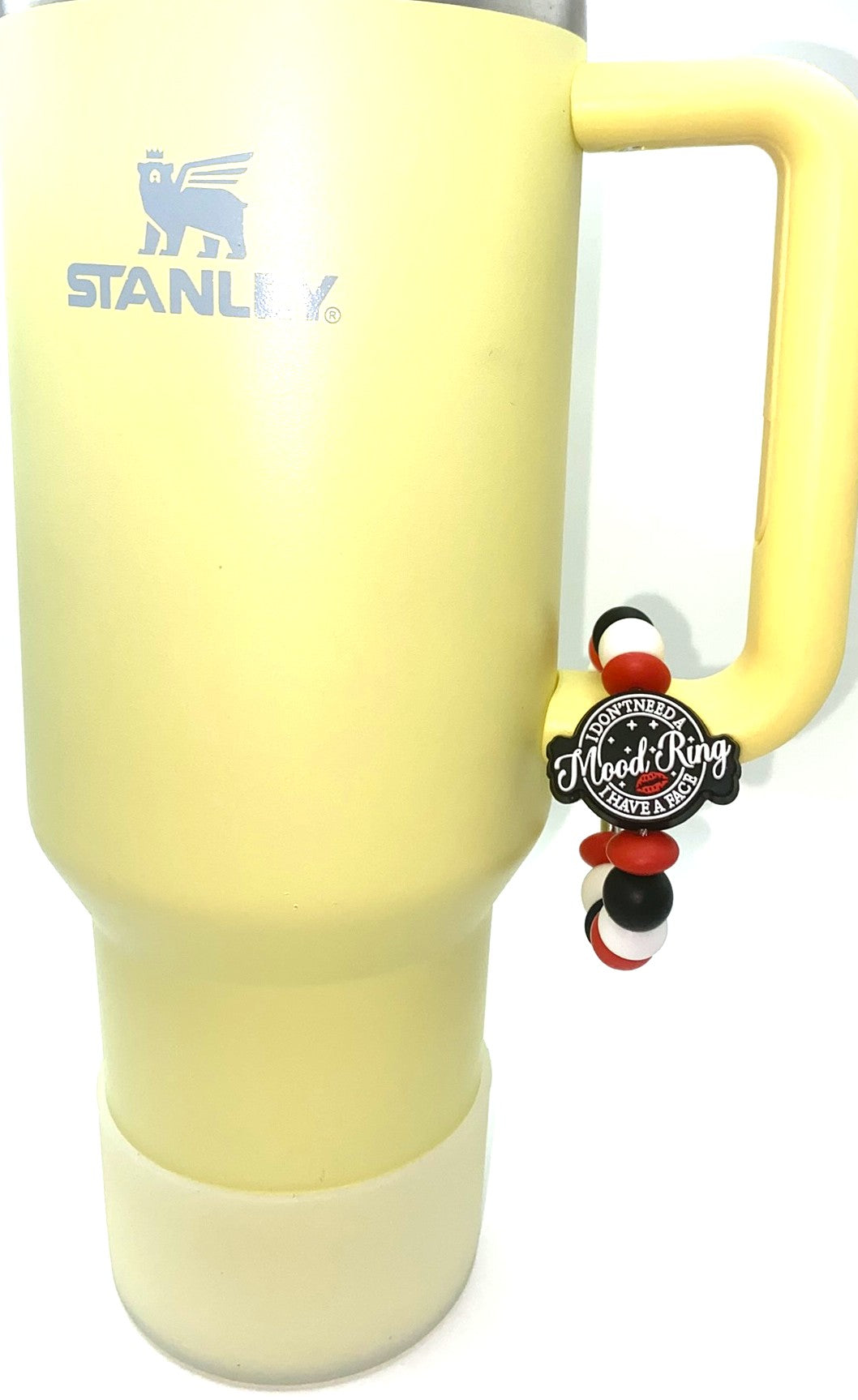 I Don't Need A Mood Ring I Have A Face Funny Stanley Tumbler Cup Handle Charm